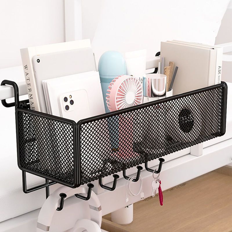细网床上置物架宿舍床边挂篮床头收纳筐大学生寝室上铺收纳神器