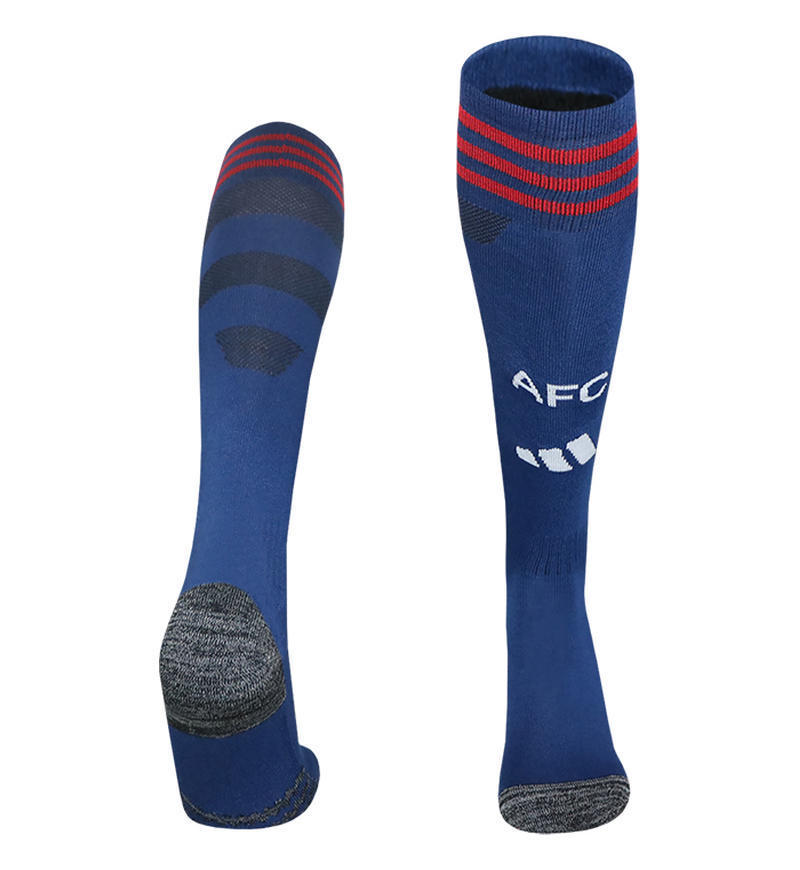 26 club tailandés Copa del Mundo calcetines de fútbol para hombres toallas profesionales sobre la rodilla antideslizante calcetines gruesas para adultos y niños