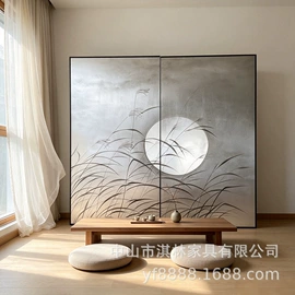 屏风、隔断类;花窗;博古架