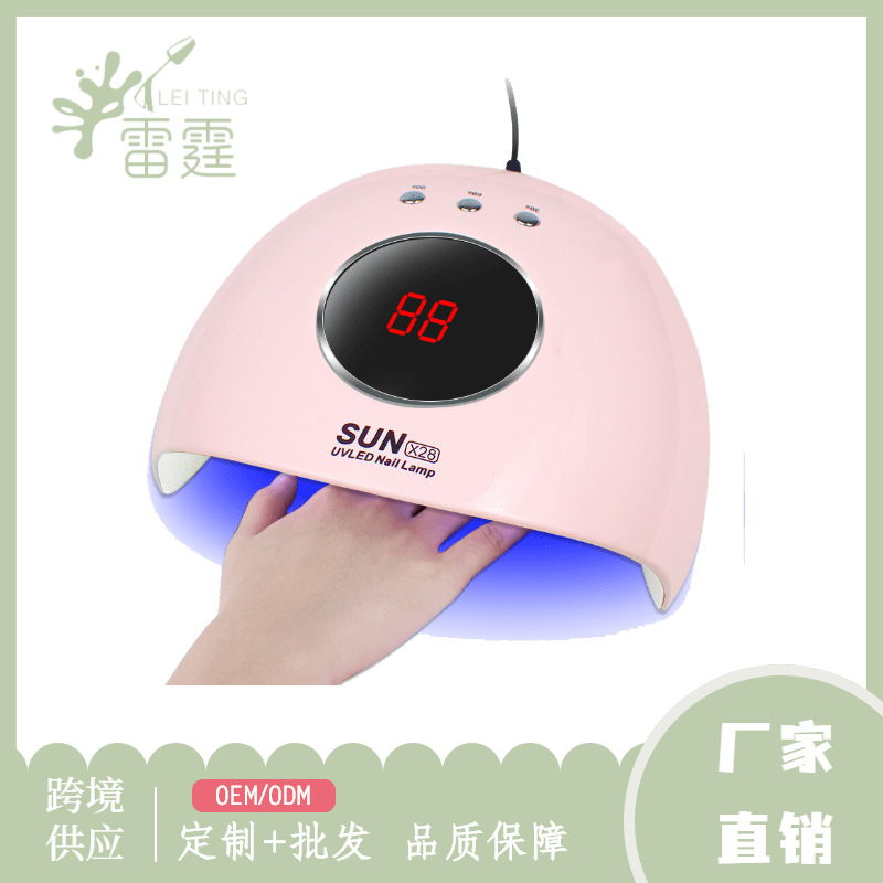 Lámpara de uñas SUNX28, 36W UV LED, secado rápido para gel y pegamento de uñas