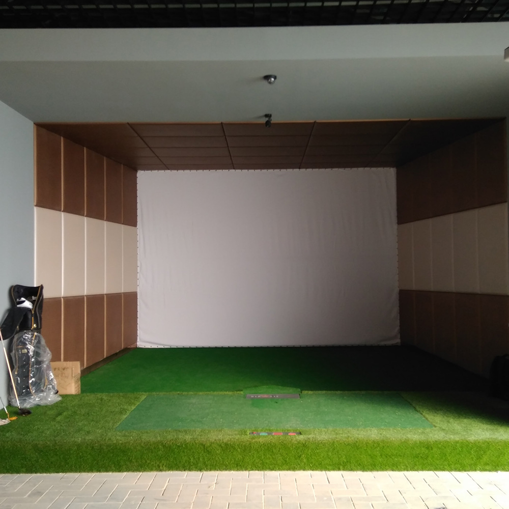 Màn chơi golf mô phỏng trong nhà PGM vải nylon chịu lực — Màn chơi gôn một lớp MNQ003 (giá vuông/㎡), MNQ010 [Nâng cấp rèm giảm âm] Rèm chơi gôn hai lớp (giá vuông/㎡)