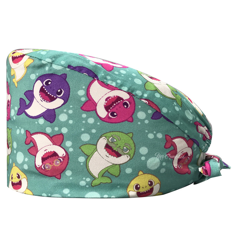 Enfermera sombrero conejo lindo patrón de dibujos animados europeo y americano Venta caliente doctor trabajo sombrero a prueba de polvo tapa quirúrgica AliExpress