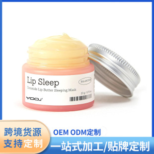 Cross-Border Hot Selling Lip Care Balm Lip Mask, Moisturizing Lip Mask for Dry and Cracked Lips, Shea Butter Moisturizing Lip Mask