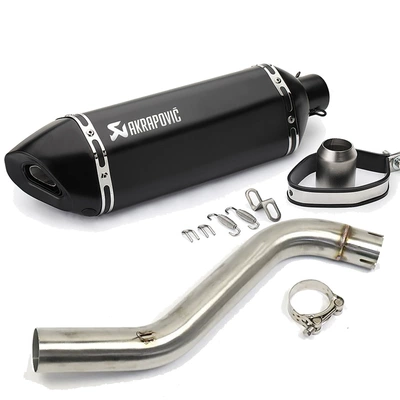 Motorcycle modified exhaust: Motorcycle exhaust pipe