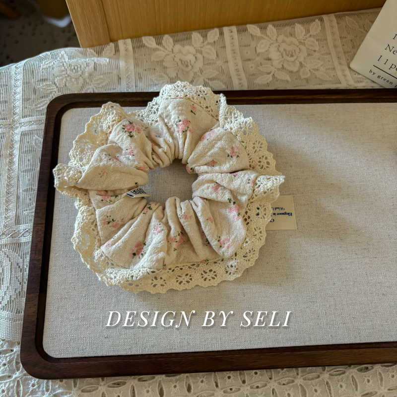 Cuerda para el cabello de intestino grueso retro francés para mujer, satén de alta gama, cuerda para el cabello coreana, cuerda para el cabello Mori, accesorios para el cabello, tocado grande