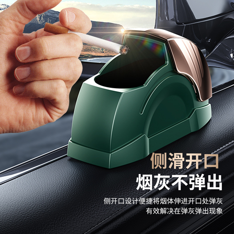 SHANKEDAO/シャンケドア 車用灰皿 防風・飛散防止加工品 高級クリエイティブ車用灰皿|undefined