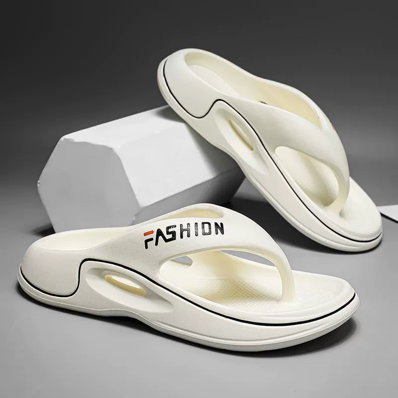 Шлепанцы мужские летние нескользящие модные прочные износостойкие верхняя одежда пляжная обувь тапочки новые шлепанцы с мягкой подошвой