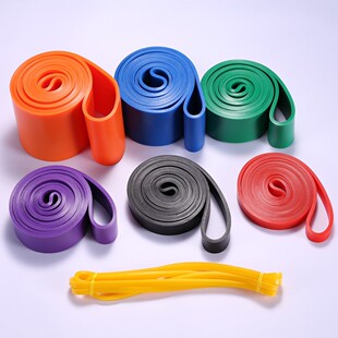 Factory latex fitness tensile tape movement resistance band band -hinge