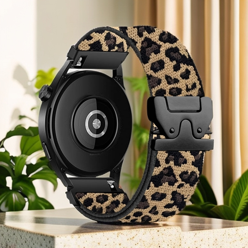 20/22 for Samsung watch7 40/44mm strap parachute buckle Gear S3 Classic elastic band