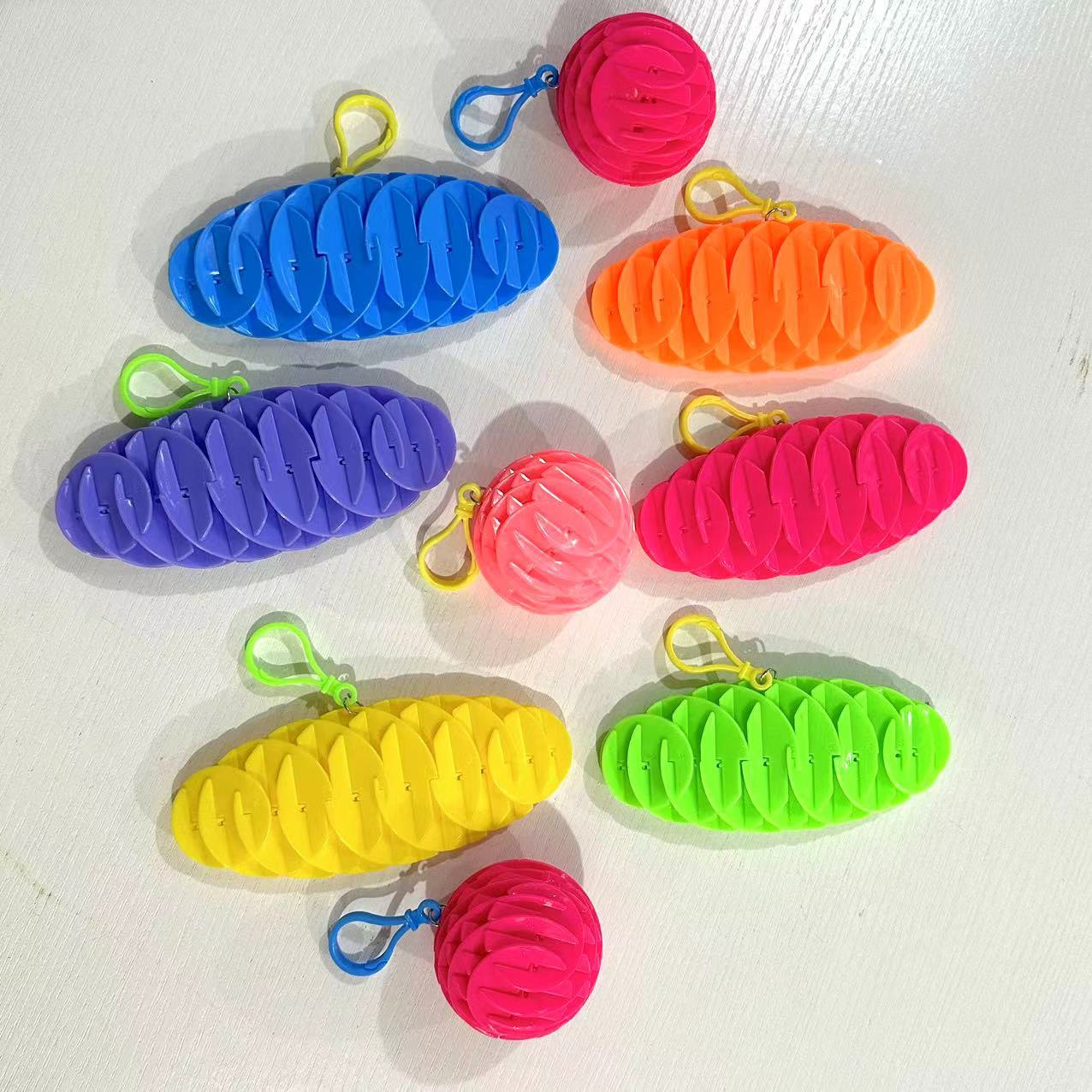 스몰 사이즈 탄성 그물 16CM [후크] 컬러 혼합 머리