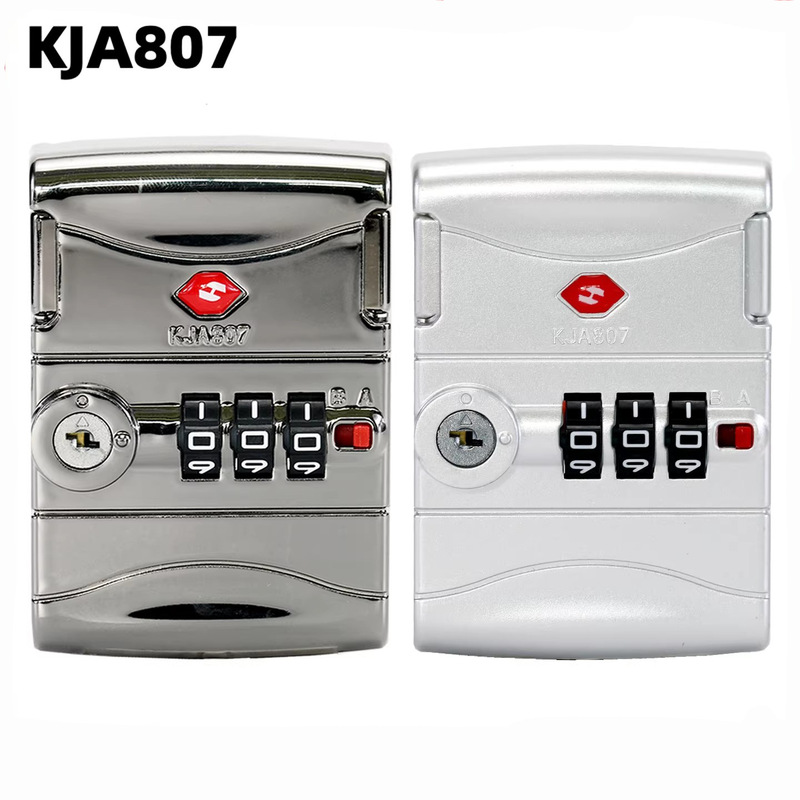 Kja807 Password Lock Suitcase Repair Universal Aluminum Frame Lock Buckle Accessories Replacement for Trolley Case Leather Case Travel Case Kja807 Password Lock Suitcase Repair Universal Aluminum Frame Lock Buckle Accessories Replacement for Trolley Case Leather Case Travel Case
