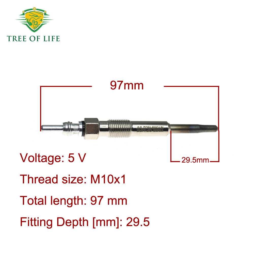 N10591602 N10591603 is suitable for Volkswagen preheating plugs