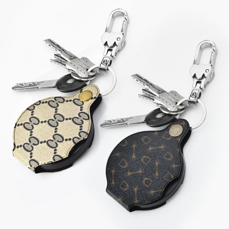 New Portable 70mm Patterned Leather Case Folding Magnifying Glass, High-Definition, High-Magnification, Compact, Promotional Gift, Adjustable Focus New Portable 70mm Patterned Leather Case Folding Magnifying Glass, High-Definition, High-Magnification, Compact, Promotional Gift, Adjustable Focus