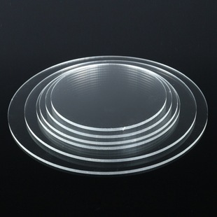 Round Acrylic Board Cake Display Board Acrylic Cake Tray DIY Round Ornament Tray