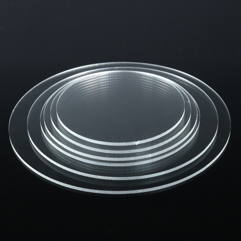 Round Acrylic Cake Display Board, Acrylic Cake Tray, DIY Round Ornament Tray, High Transparency Round Acrylic Cake Display Board, Acrylic Cake Tray, DIY Round Ornament Tray, High Transparency