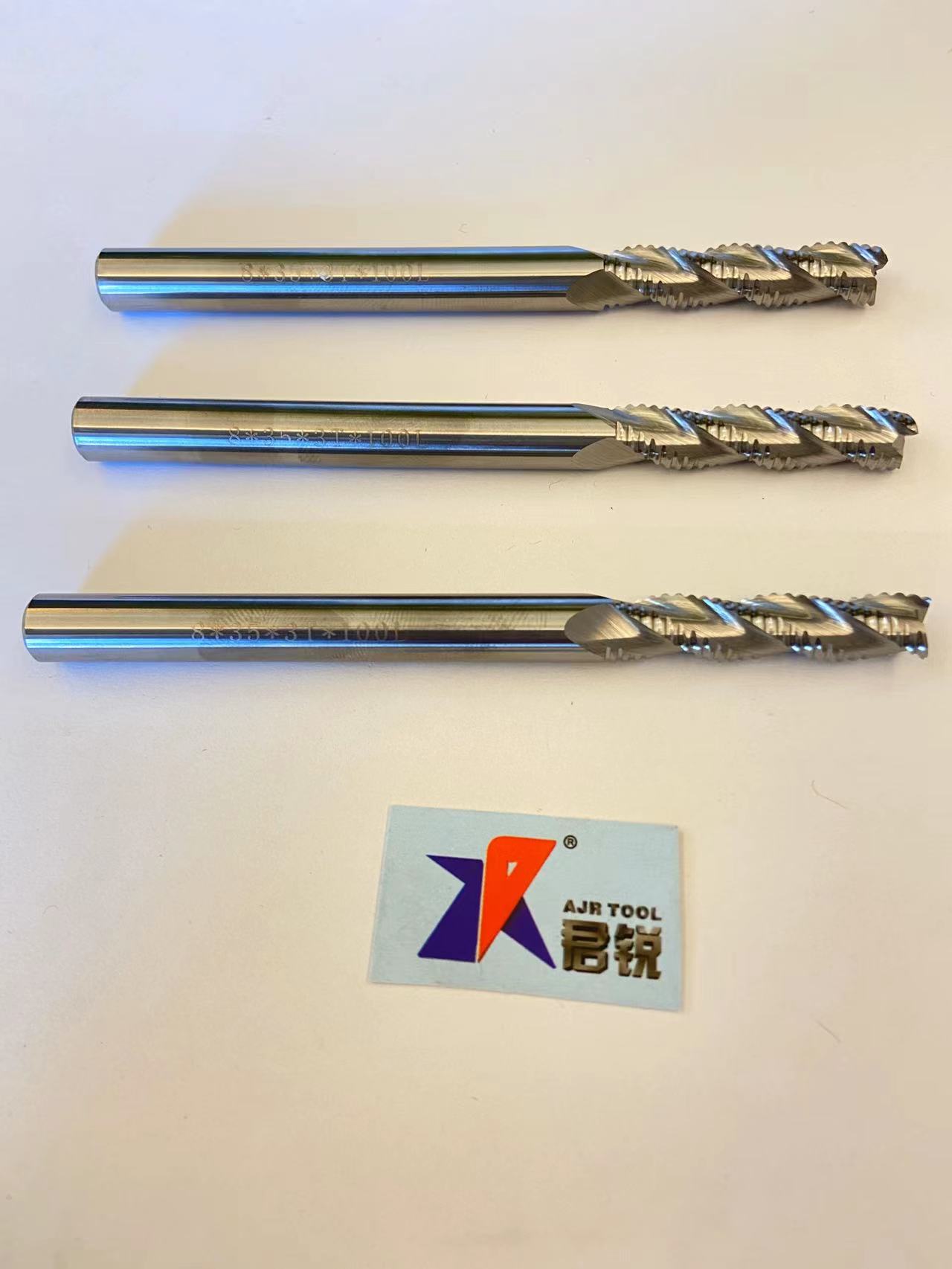 AJR供应钨钢铝用波刃三刃型铣刀 粗皮铝用刀 非标定做标准现货