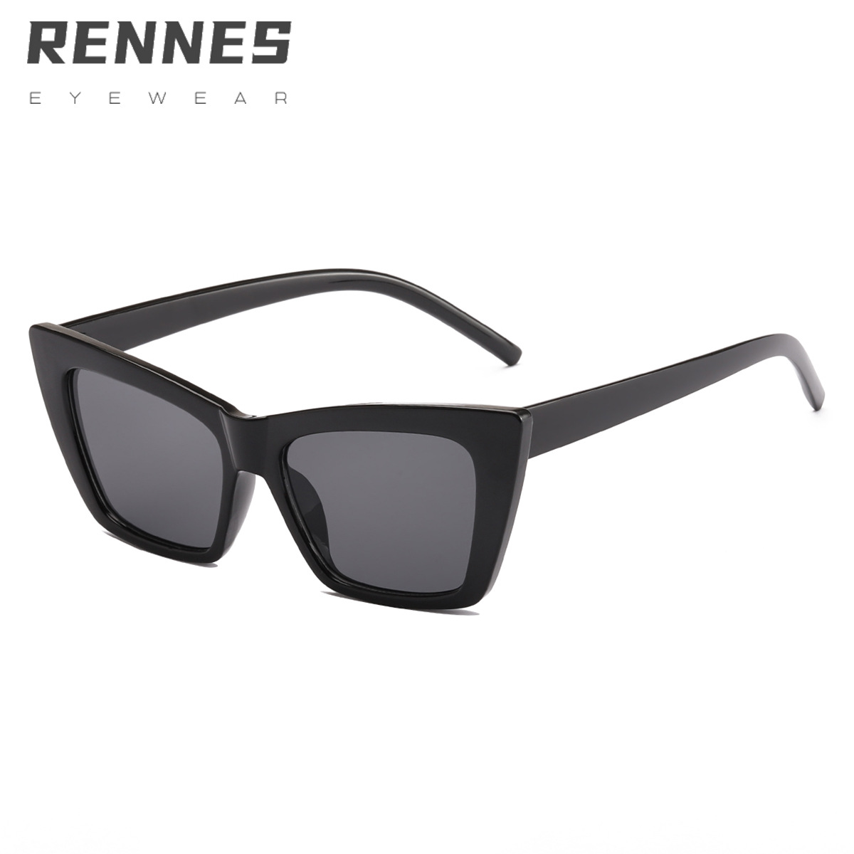 2021 nueva moda retro europea y americana gafas de sol ojo de gato mujer ins jalea color personalidad Internet celebridad hombres y mujeres gafas de sol