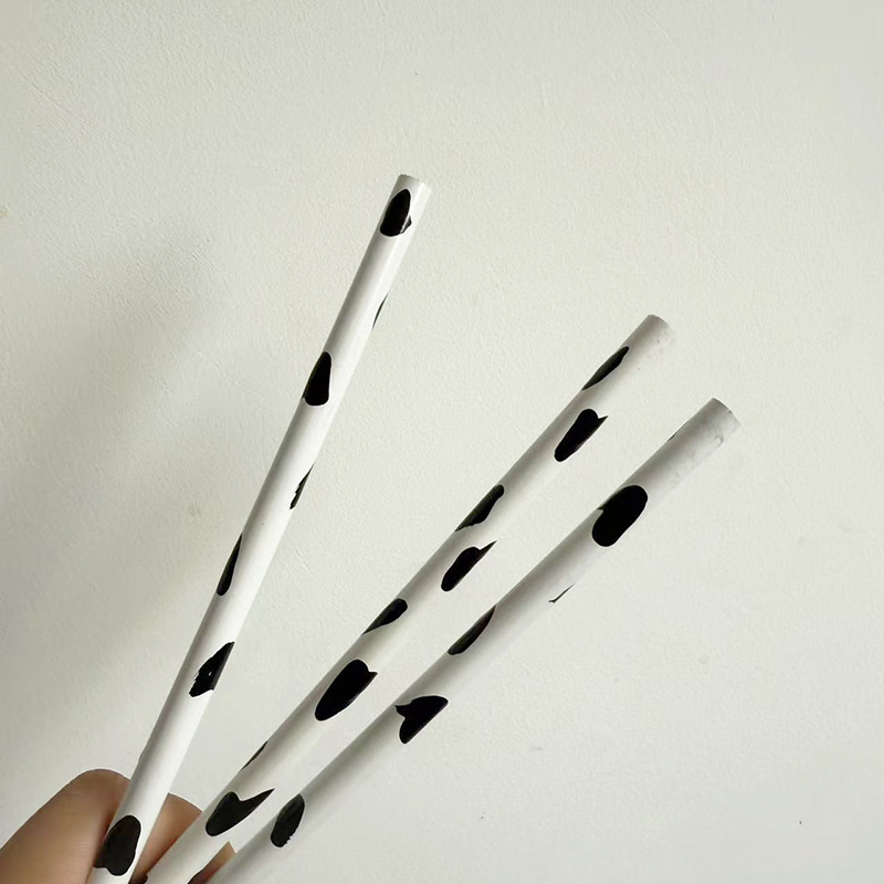 Qingmufan pintado a mano patrón animal registro lápiz redondo a granel HB estudiante niños caligrafía lápiz