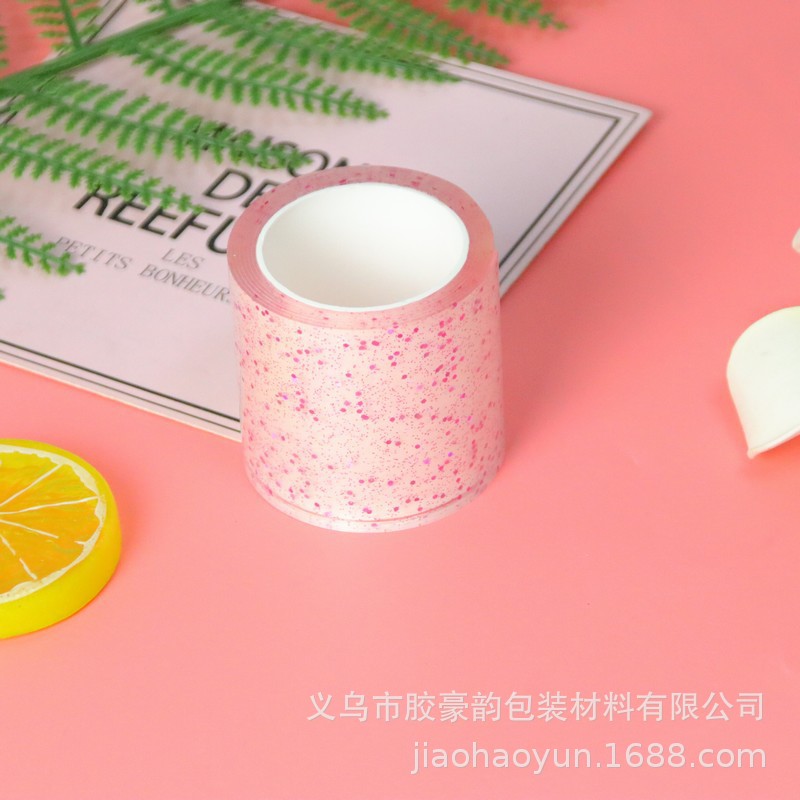 반짝이 보라색 5cm * 1mm * 1m