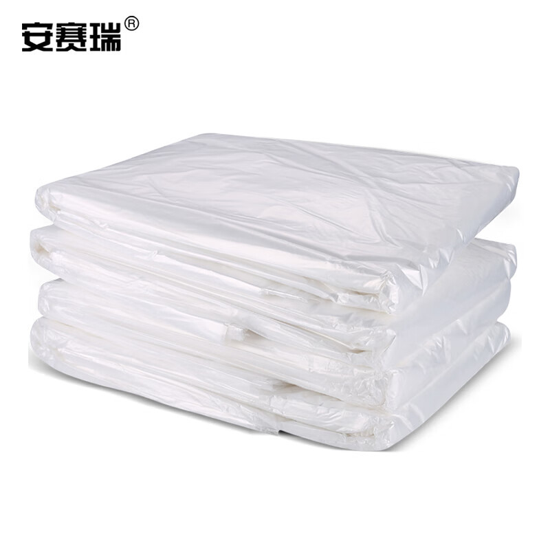 安赛瑞 加厚商用透明垃圾袋 90×100cm 12307 50只/包