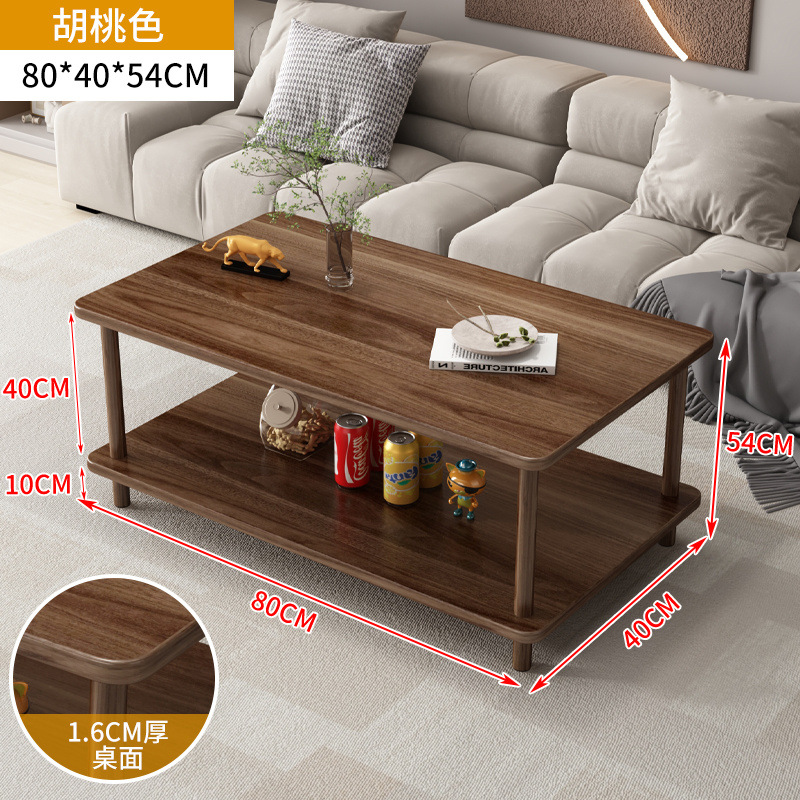 Mesa de té sala de estar doméstica sofá mesa de té de alquiler de casa balcón mesa creativa