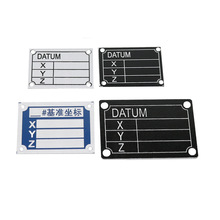 汽车检具标准件配件信息铭牌铝合金属铭牌坐标铭牌基准铭牌