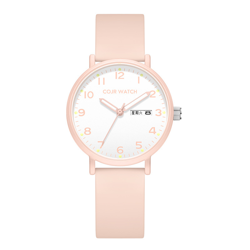 Pink double calendar