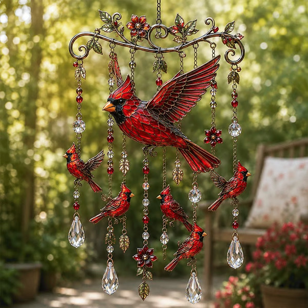 Colgante Graceful Hummingbird Wind Chime Elegante Hummingbird Wind Chime Jardín al aire libre