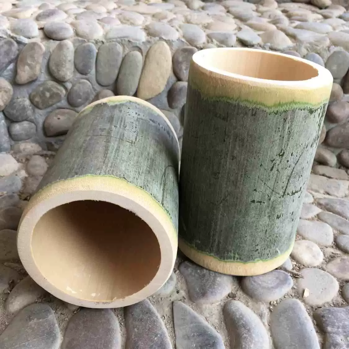 Бамбуковая рисовая трубка, бамбуковая паровая трубка, бамбуковая трубка, бамбуковая чашка, бамбуковая миска, свежая оригинальная бамбуковая трубка