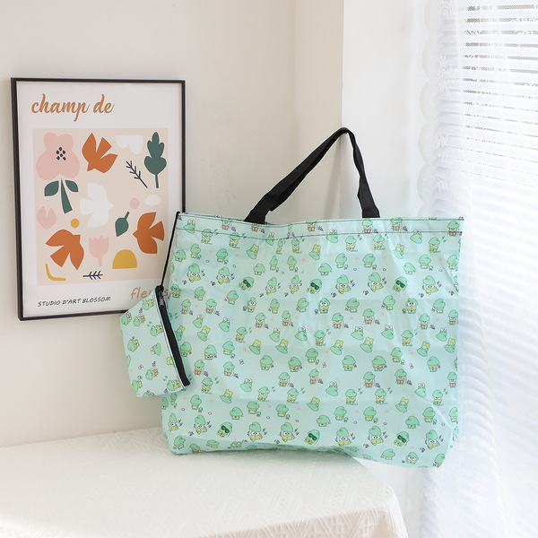 Cartoon handheld big shopping bag