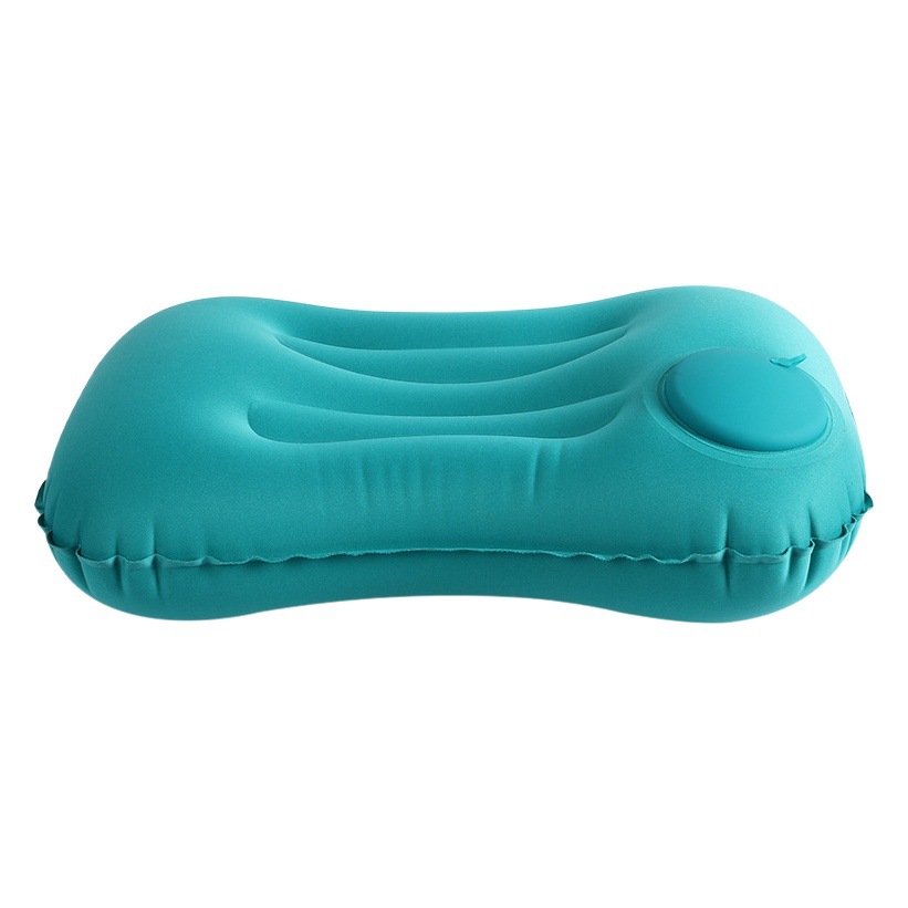 Almohada inflable de presión Almohada de viaje al aire libre portátil Almohada de cintura Almohada de cuello Almohada cuadrada inflable Almohada de siesta