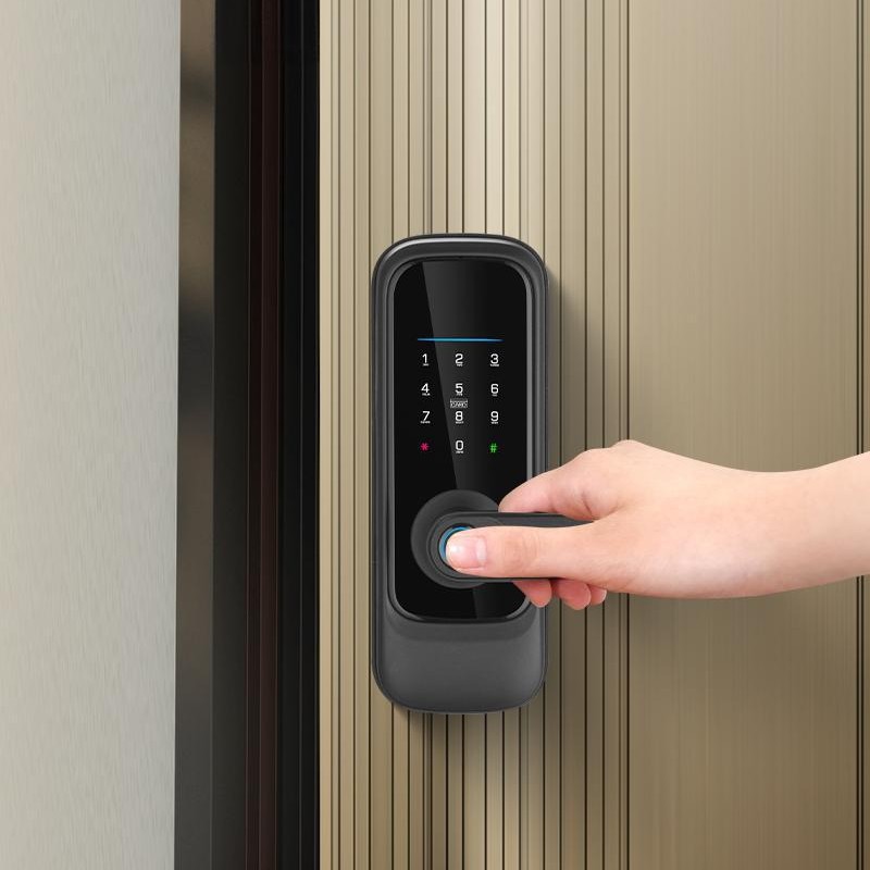 公寓专用智能锁 RFID刷卡密码一体锁 支持远程开锁 智能门锁工厂