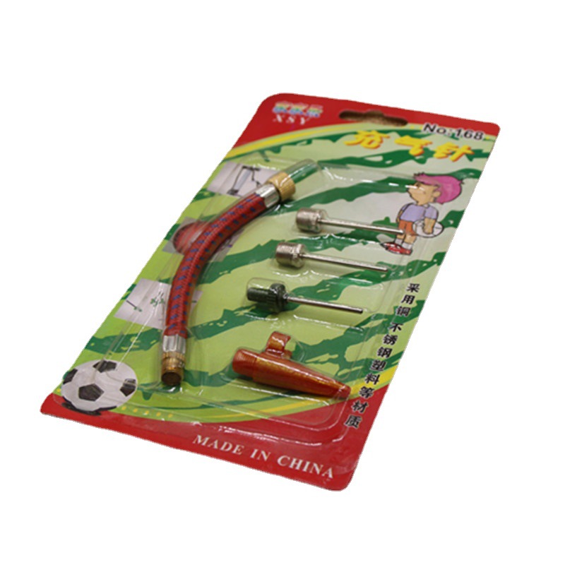 Kit de inflador con agujas – Para fútbol, baloncesto, globos, venta al por mayor de 2 yuanes