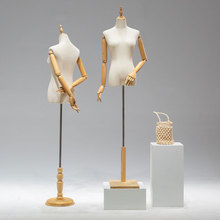 wow定制模特服装店半身女装橱窗人台道具婚纱仿真人偶模特展示架