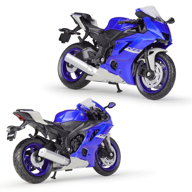WELLY Willy 1:18 Yamaha 2020 YAMAHA YZF R6 имитационная модель из сплава, готовая