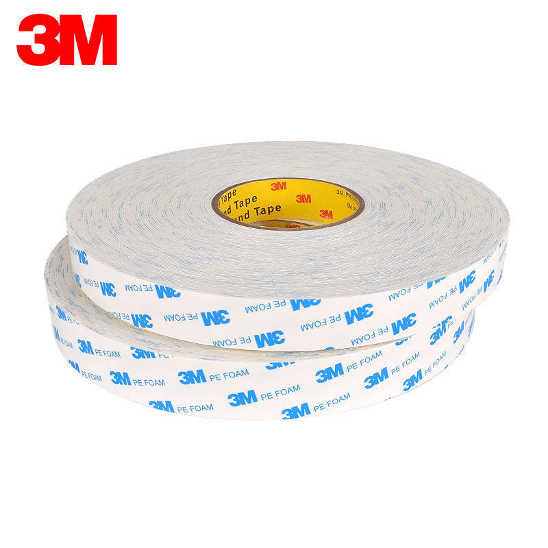 3M1600T white PE double-sided foam adhesive for cars, round shape, strong adhesive, traceless, temperature-resistant hook adhesive 3M1600T white PE double-sided foam adhesive for cars, round shape, strong adhesive, traceless, temperature-resistant hook adhesive