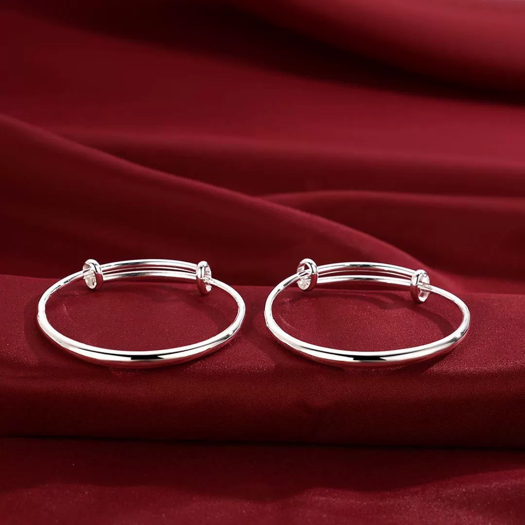 S990 Pure Silver Children's Bracelet Image 1