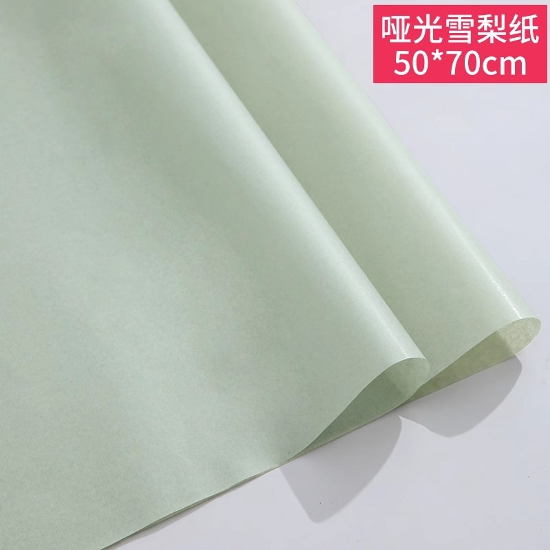 38 gramos de papel de pearl-gloss Sydney papel frotado a mano florista ramo de regalos de papel plegable papel de embalaje impermeable al por mayor