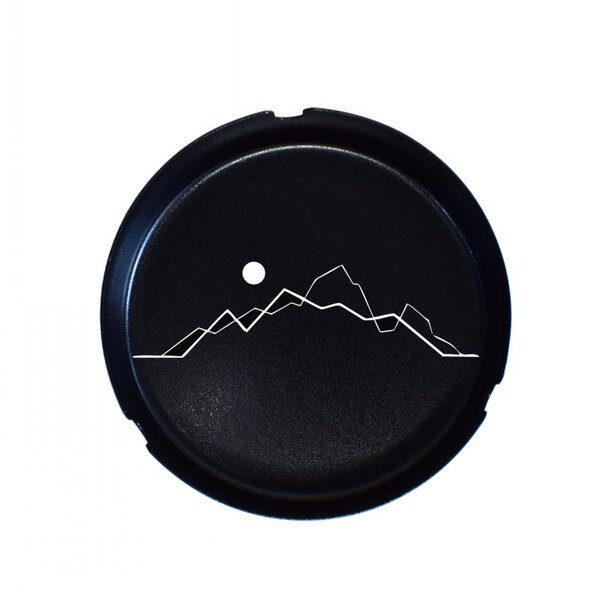 matte ashtray stainless steel