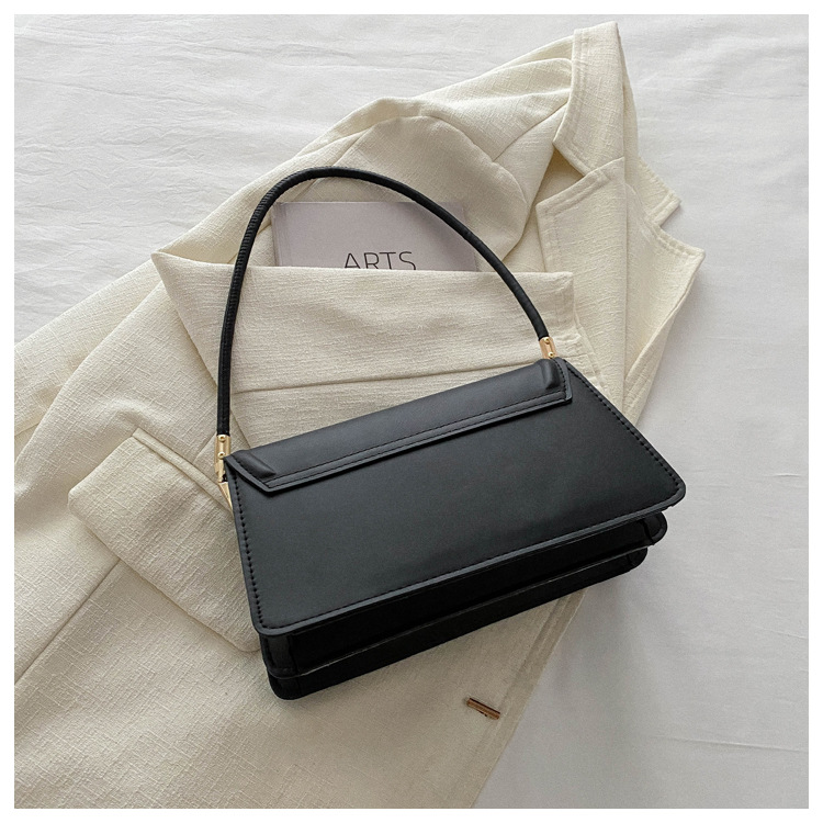 Personalized and Minimalist High-quality and Versatile Korean Version Bag for Women's Bag 2024 Spring New Car Sewn Single Shoulder Underarm Handbag_voghion.com