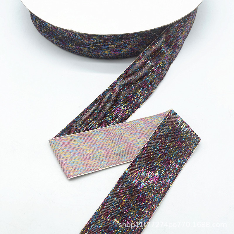 2.7 Métro / paquete de terciopelo de 38 mm boda hecha a mano cinta embalaje de regalo arco DIY decoración de fiesta Santa