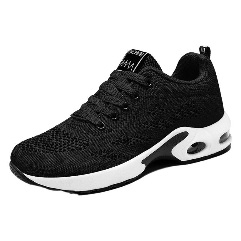 Zapatos para mujer 2025 nuevos zapatos de mujer de gran tamaño de comercio exterior zapatos deportivos informales con cojín de aire transfronterizo zapatos deportivos de suela suave transpirables para mujer