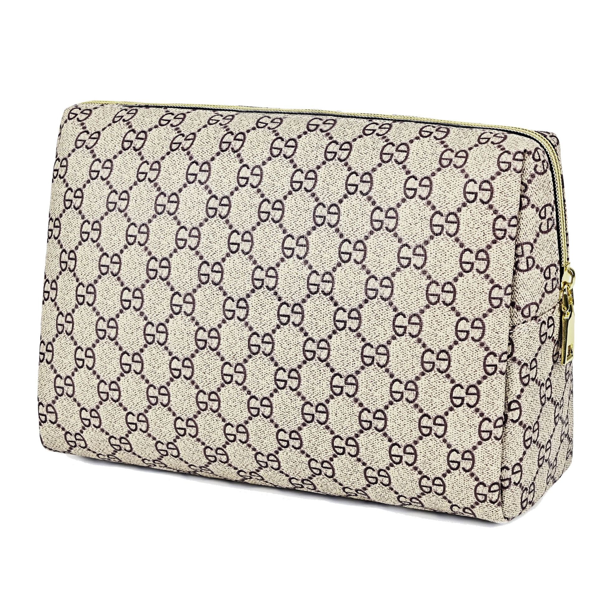 Transfronterizo nuevo bolso cosmético portátil ligero moda simple bolsa de almacenamiento de gran capacidad impermeable PU bolsa de viaje en stock