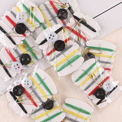 勵新一次性便攜式縫紉套裝針線包賓館用品手工DIY6線1針針線包