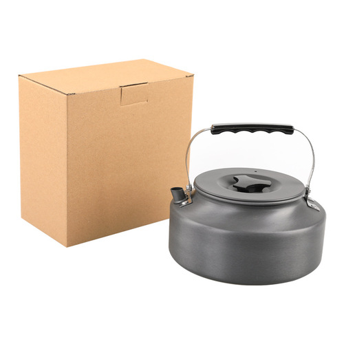 Aluminum alloy outdoor coffee pot, outdoor teapot, portable coffee, 1.6L large capacity kettle