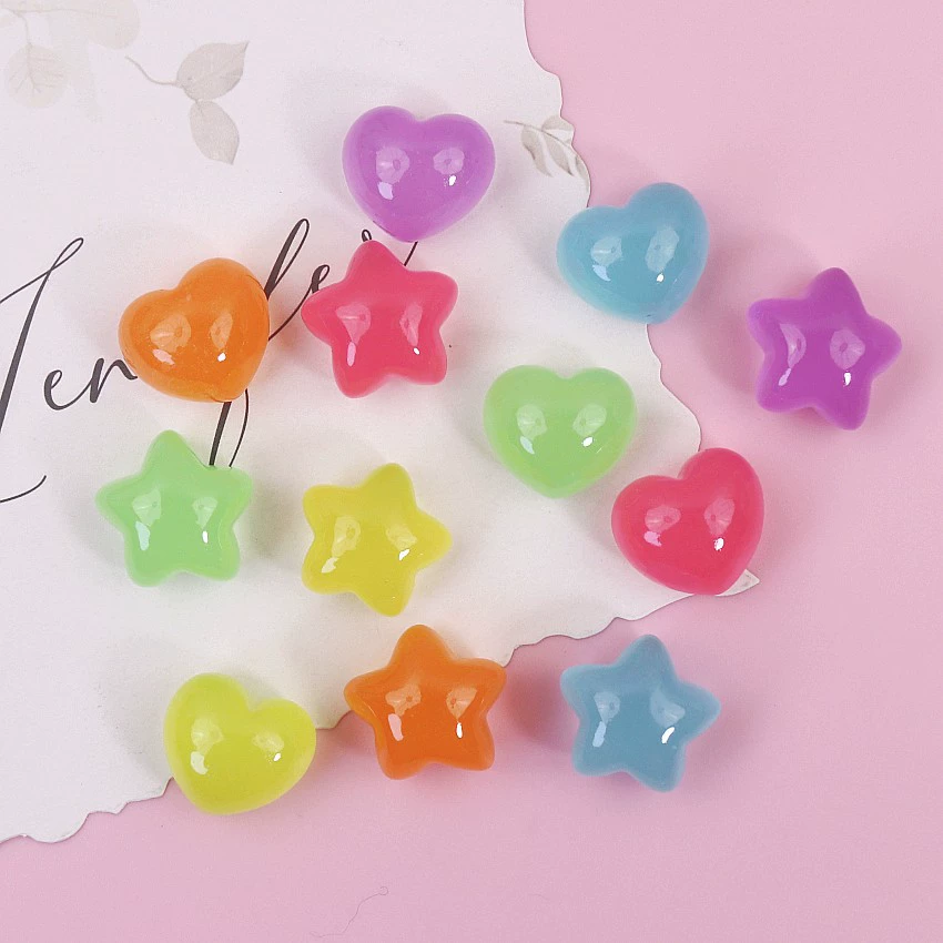 Светящаяся звезда прекрасный DIY крем клей чехол для телефона головной убор шпилька повязка на голову ювелирные аксессуары материалы ручной работы