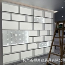 杭州谷得，展柜定制，源头工厂，按图施工，书柜，壁柜，背柜