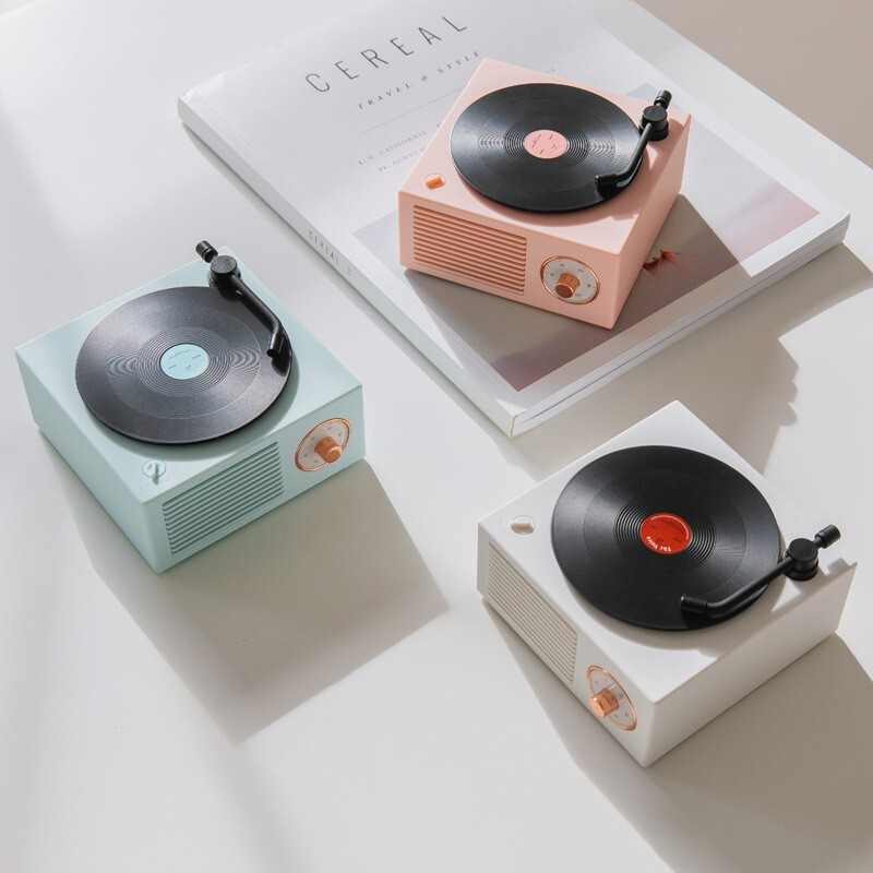 原子黒ゴムbluetooth音響レトロ黒ゴムレコード機音響家庭用無線ミニusb屋外カード|undefined