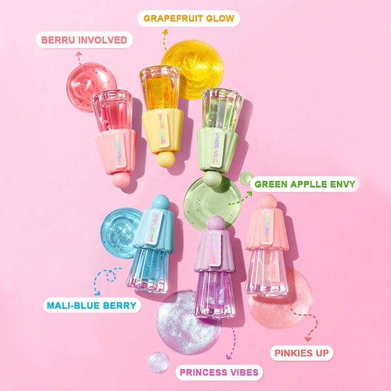 Kauneus ja terveys SIVU VIINIKOKOELMA hit jelly suuri sivellinpää huuliöljy kosteuttava pitkäkestoinen vaaleat huulirypyt paljettihuulikiilto_voghion.com