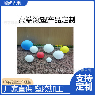 Source Rotational Molding Factory Custom Processing Pe Plastic Shell Spherical Lampshade Outdoor Plastic Toy Ball Shape Ornaments